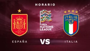 España vs Italia en la UEFA Nations League 2023